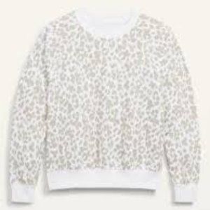 Women's Old Navy Cheetah Crewneck